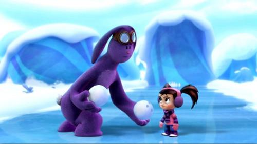 Kate & Mim-Mim Season 1 Episode 18 - Snow Bowling