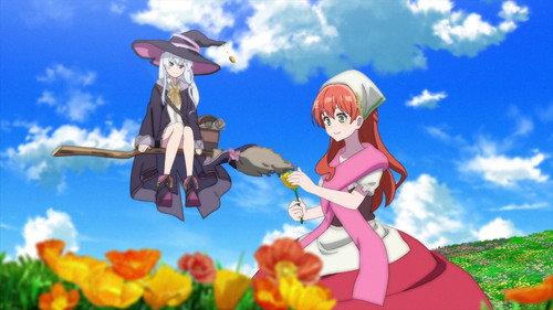 Wandering Witch: The Journey of Elaina Season 1 Episode 3 - The Girl as Pretty as a Flower / Bottled Happiness