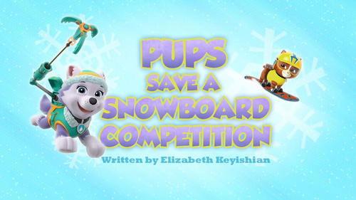 PAW Patrol Season 3 Episode 3 - Pups Save a Snowboard Competition