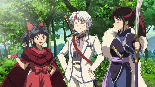 Yashahime: Princess Half-Demon Season 1 Episode 6 - The Cat Juan at the Old Temple