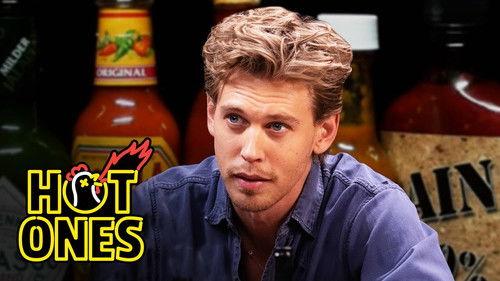 Hot Ones Season 20 Episode 4 - Austin Butler Searches for Comfort While Eating Spicy Wings