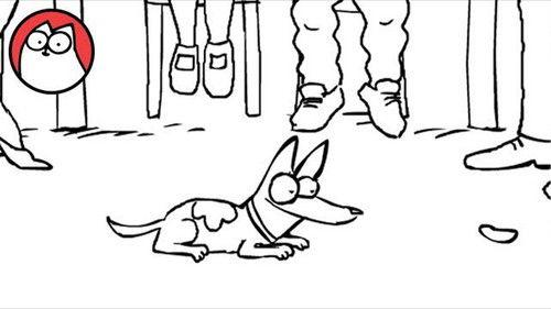 Simon’s Cat Season 1 Episode 4 - Simon’s Sister’s Dog in Fed Up