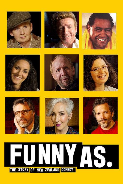 Funny As: The Story of New Zealand Comedy poster
