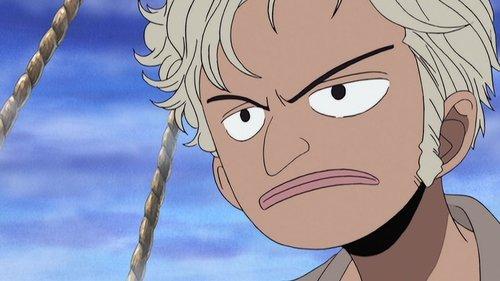 One Piece Season 5 Episode 141 - Thoughts of Home! The Pirate Graveyard of No Escape!
