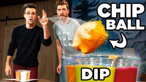 Good Mythical Morning Season 15 Episode 16 - Chip Dip Pong - FOOD SPORTS