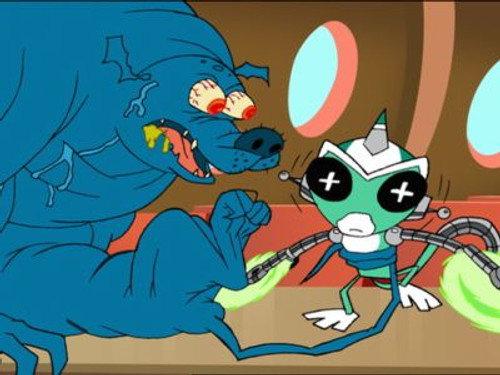 Super Robot Monkey Team Hyperforce Go! Season 2 Episode 10 - Wonder Fun Meat World