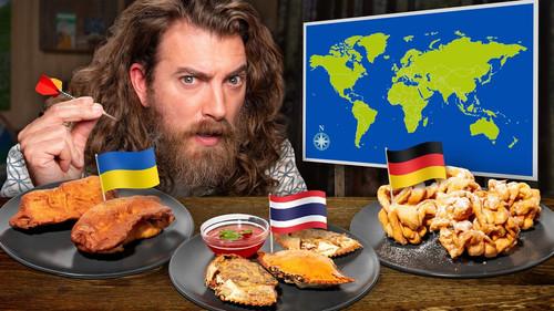 Good Mythical Morning Season 30 Episode 6 - International Deep-Fried Foods Taste Test