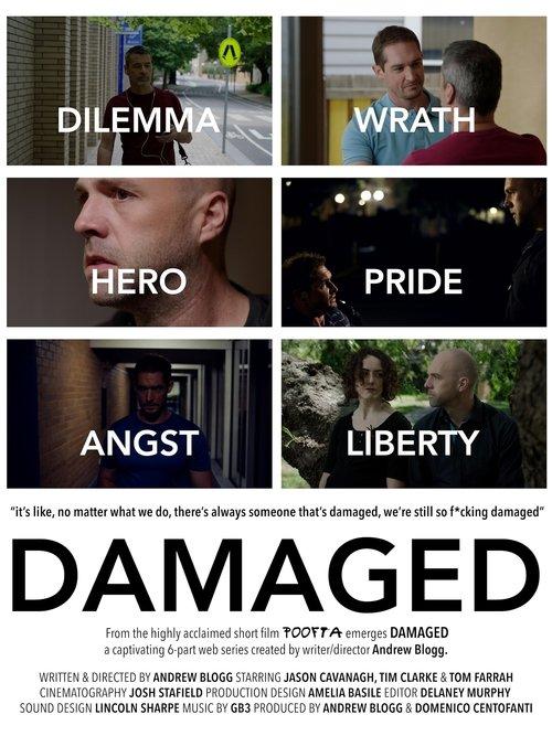 Damaged poster