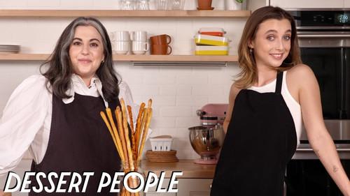 Dessert Person with Claire Saffitz Season 7 Episode 6 - Emma Chamberlain Makes Breadsticks With Claire Saffitz