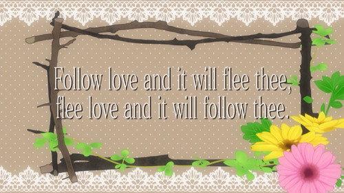 Sekai Ichi Hatsukoi: The World's Greatest First Love Season 2 Episode 5 - Follow Love and It Will Flee Thee, Flee Love and It Will Follow Thee.