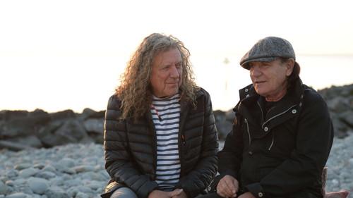 Background image for Brian Johnson and Robert Plant