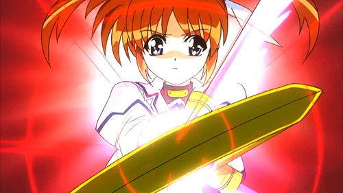 Magical Girl Lyrical Nanoha Season 1 Episode 2 - The charm is 'lyrical'?