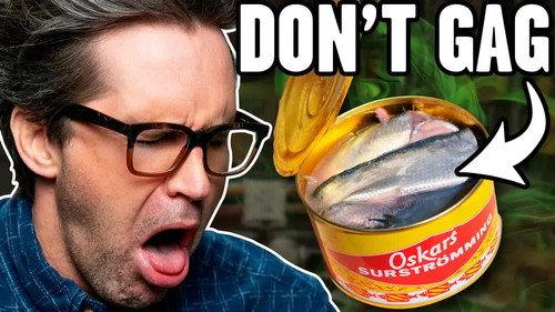 Good Mythical Morning Season 19 Episode 18 - Try Not To Gag Challenge