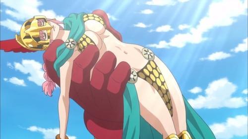 One Piece Season 16 Episode 657 - The Most Violent Fighter! Logan vs. Rebecca!