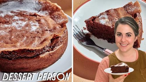 Dessert Person with Claire Saffitz Season 4 Episode 9 - Claire Saffitz Makes Flourless CHOCOLATE CAKE