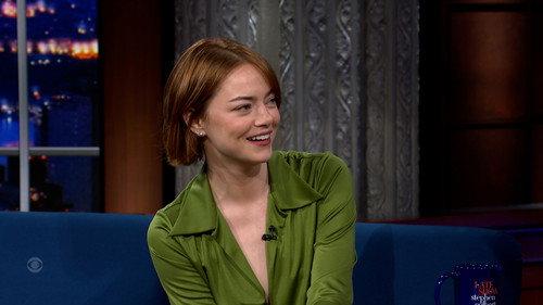The Late Show with Stephen Colbert Season 11 Episode 25 - Emma Stone, Alex Wagner