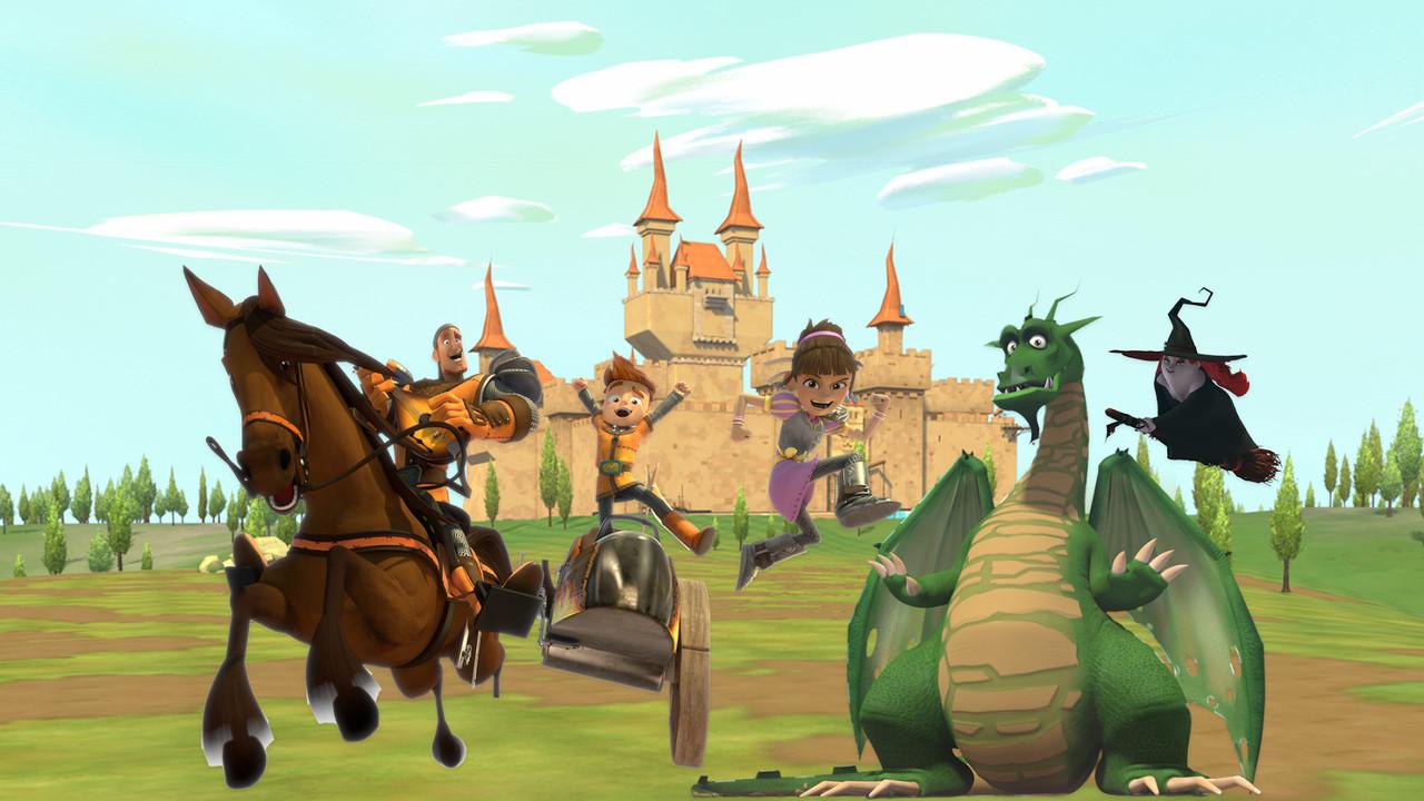 My Knight and Me backdrop