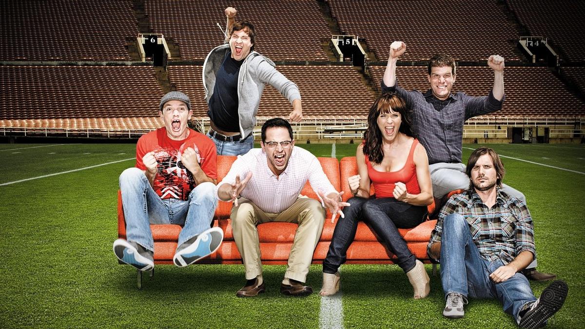 The League backdrop