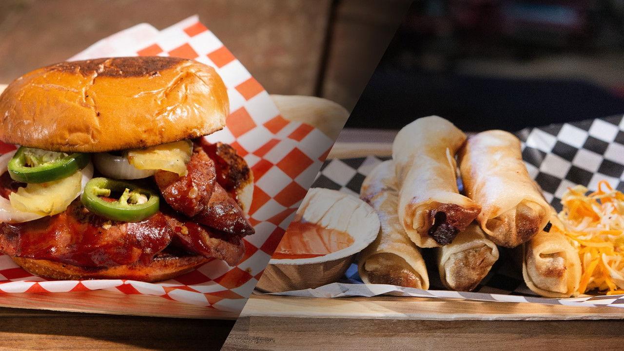 Food Truck Face Off backdrop