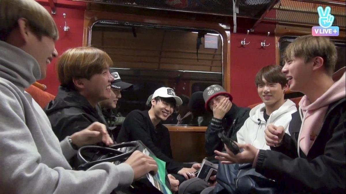 BTS: Bon Voyage backdrop