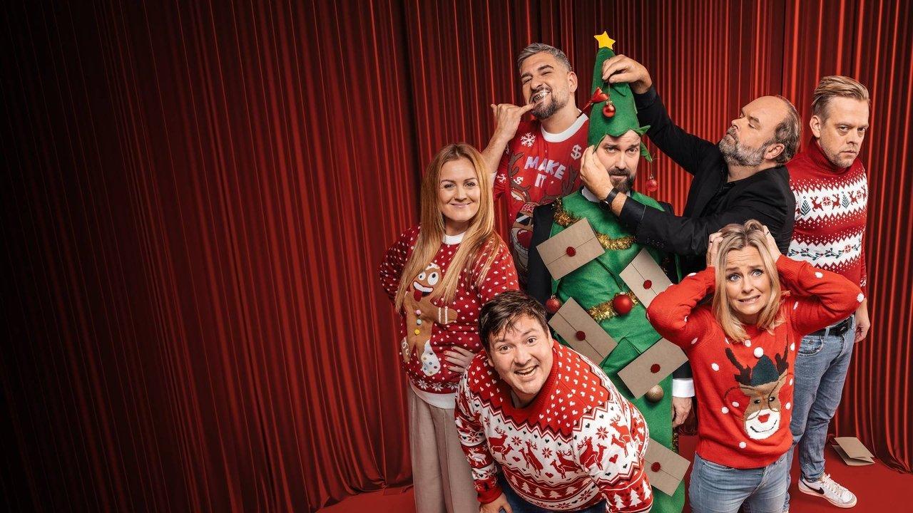 Taskmaster Norway: Christmas special backdrop