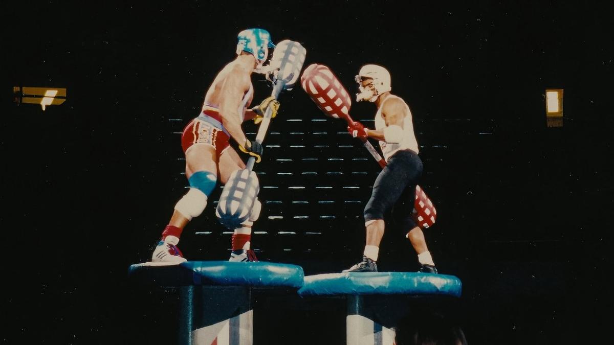 Muscles & Mayhem: An Unauthorized Story of American Gladiators backdrop