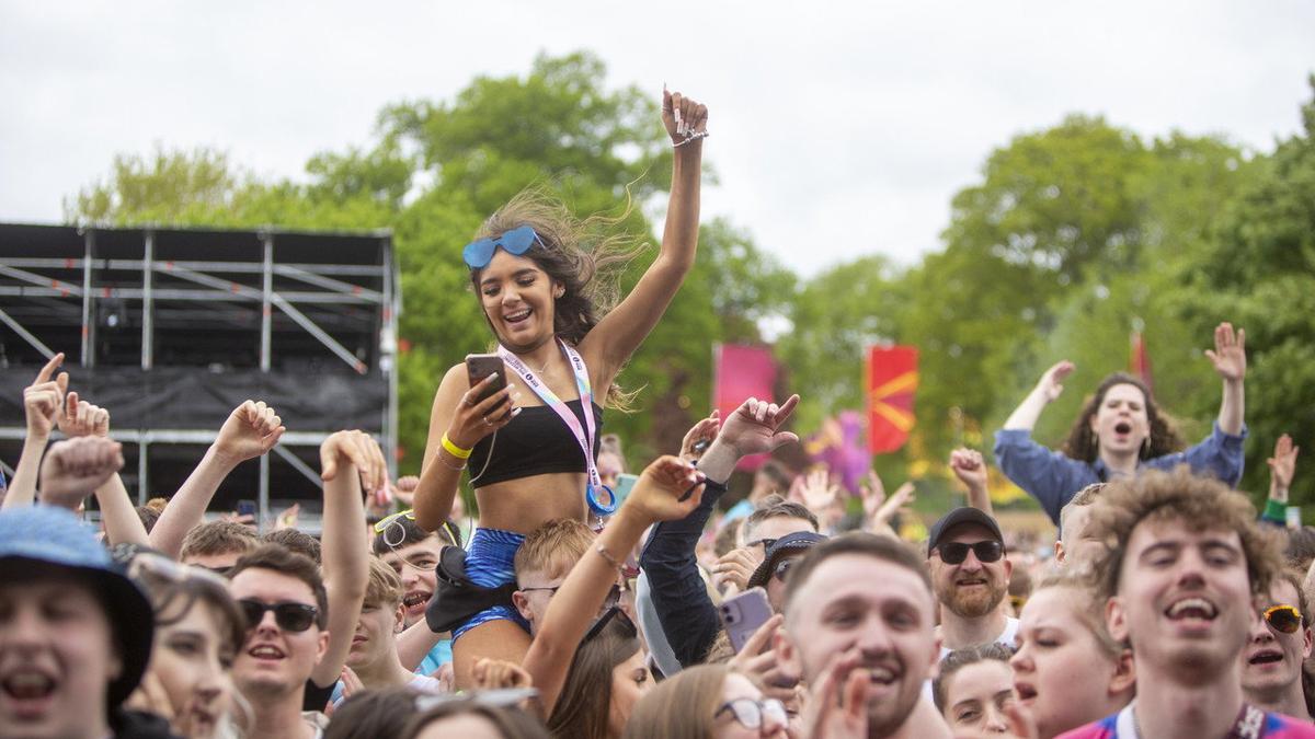 Radio 1's Big Weekend backdrop