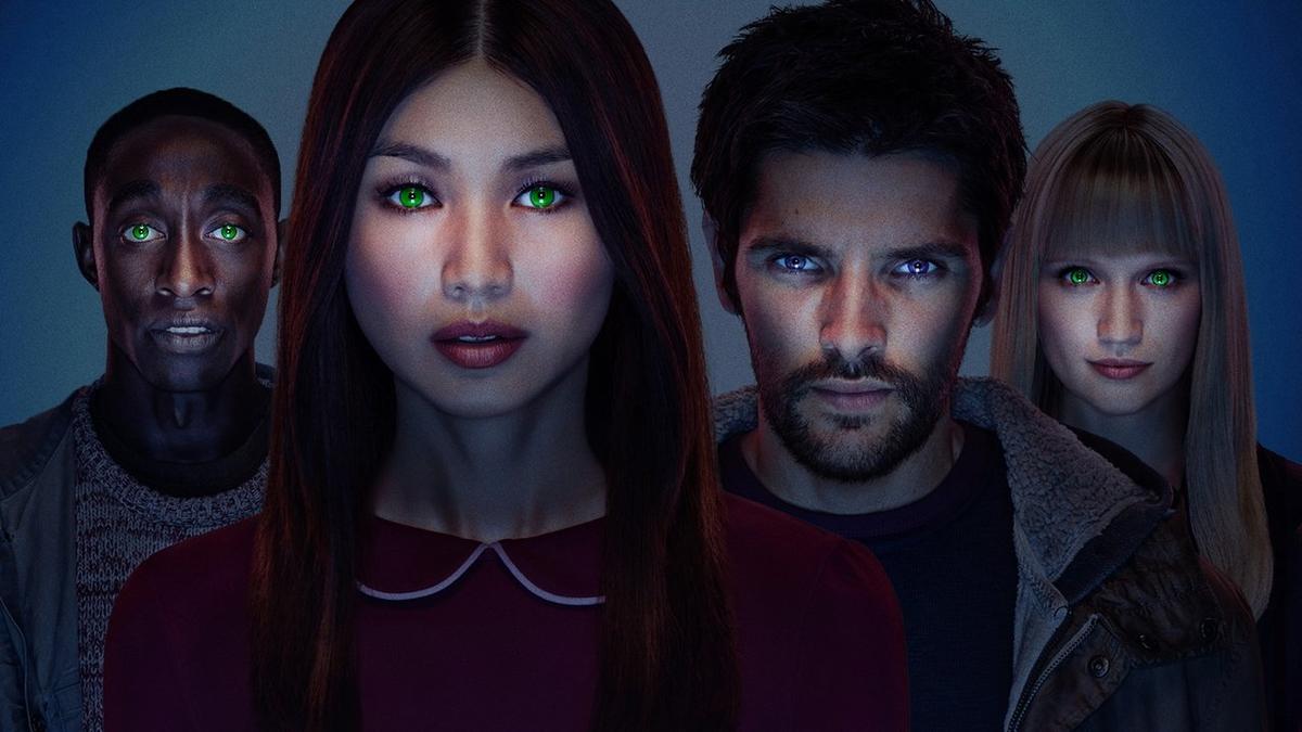 Humans backdrop