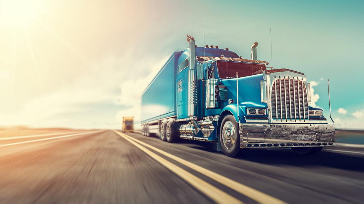 Trucks and Men backdrop