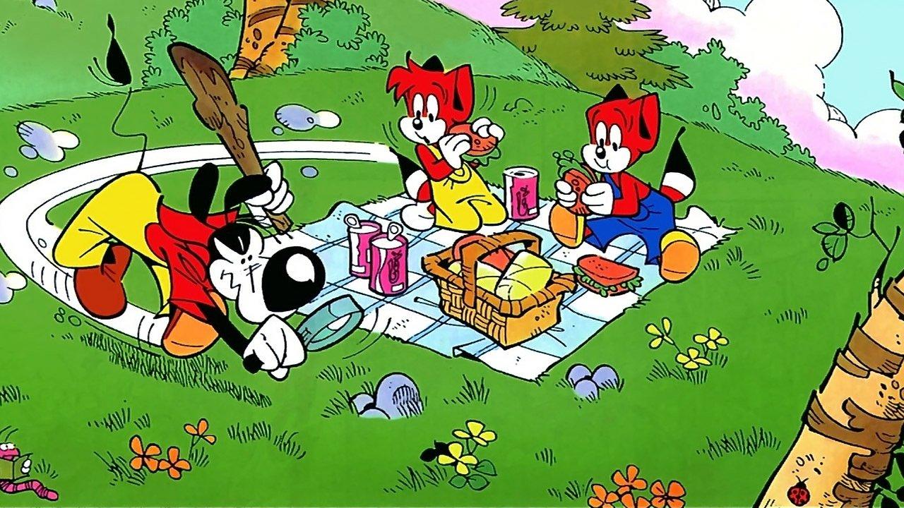 Fix and Foxi backdrop