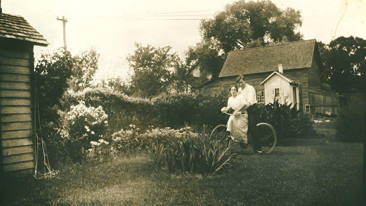 Landverhuizers backdrop