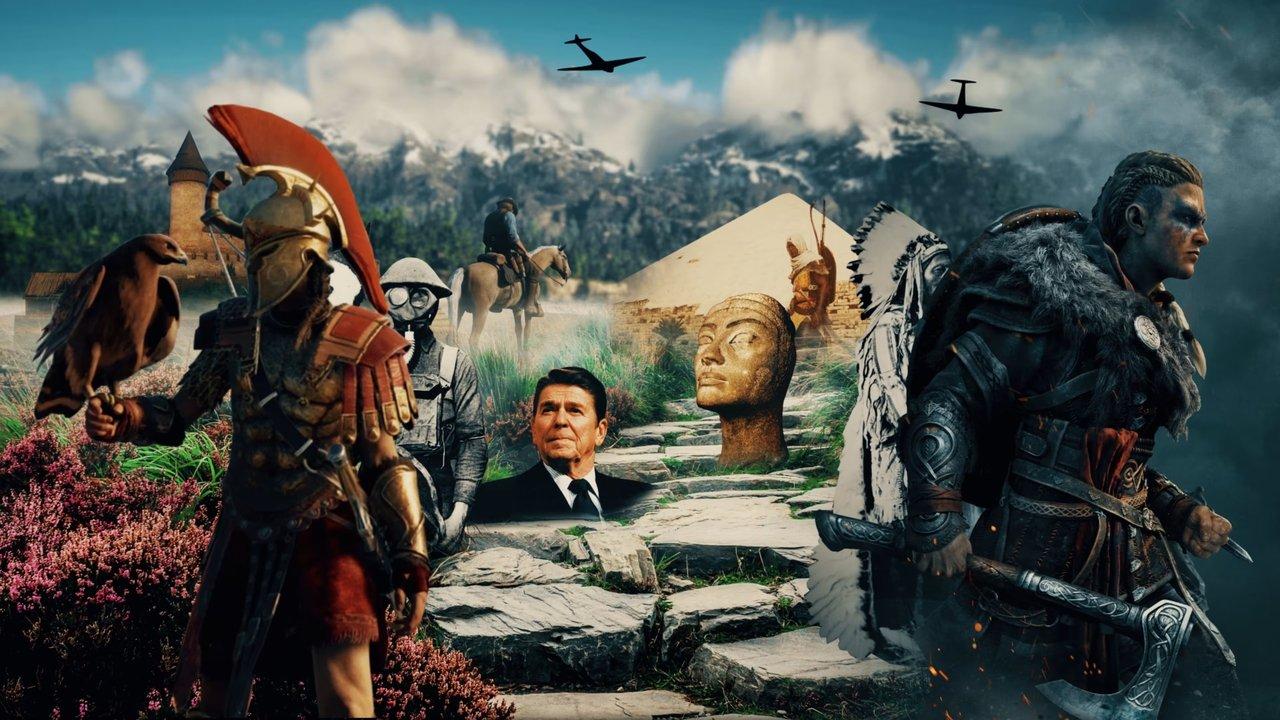 Totta, tarua ja videopelejä backdrop