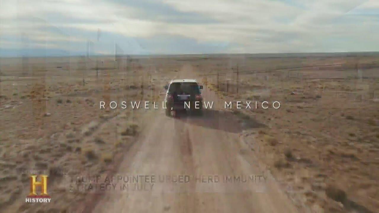 Roswell: The First Witness backdrop