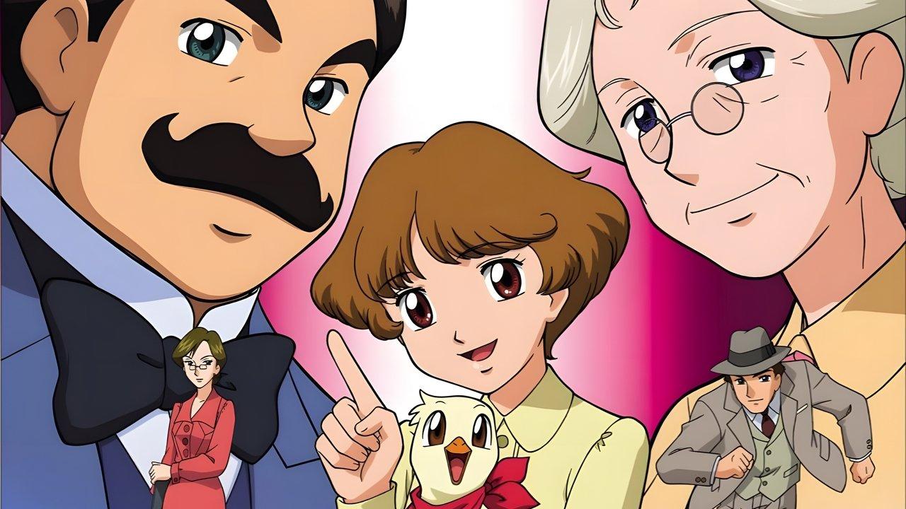 Agatha Christie's Great Detectives Poirot and Marple backdrop