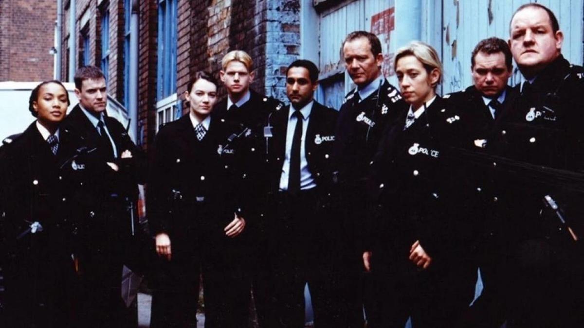 The Cops backdrop