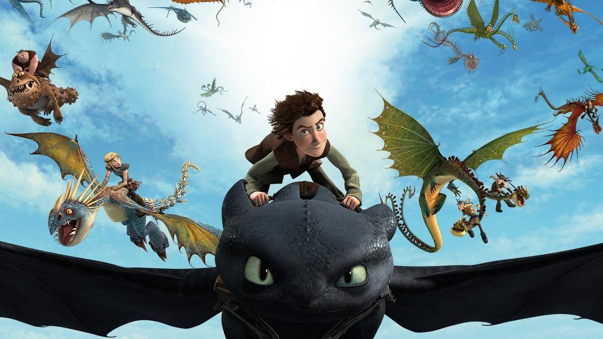 DreamWorks Dragons backdrop