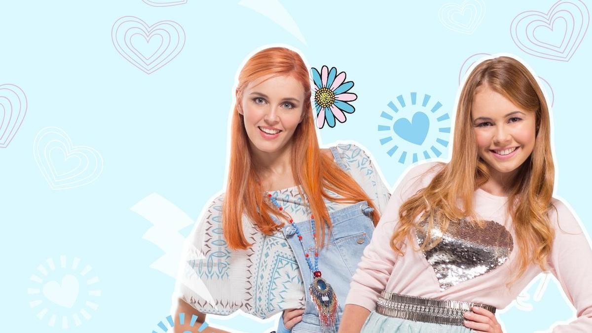 Maggie & Bianca Fashion Friends backdrop
