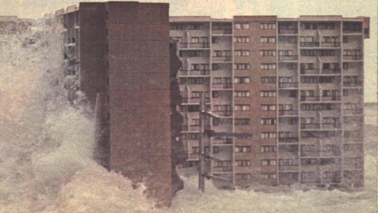 Condominium backdrop