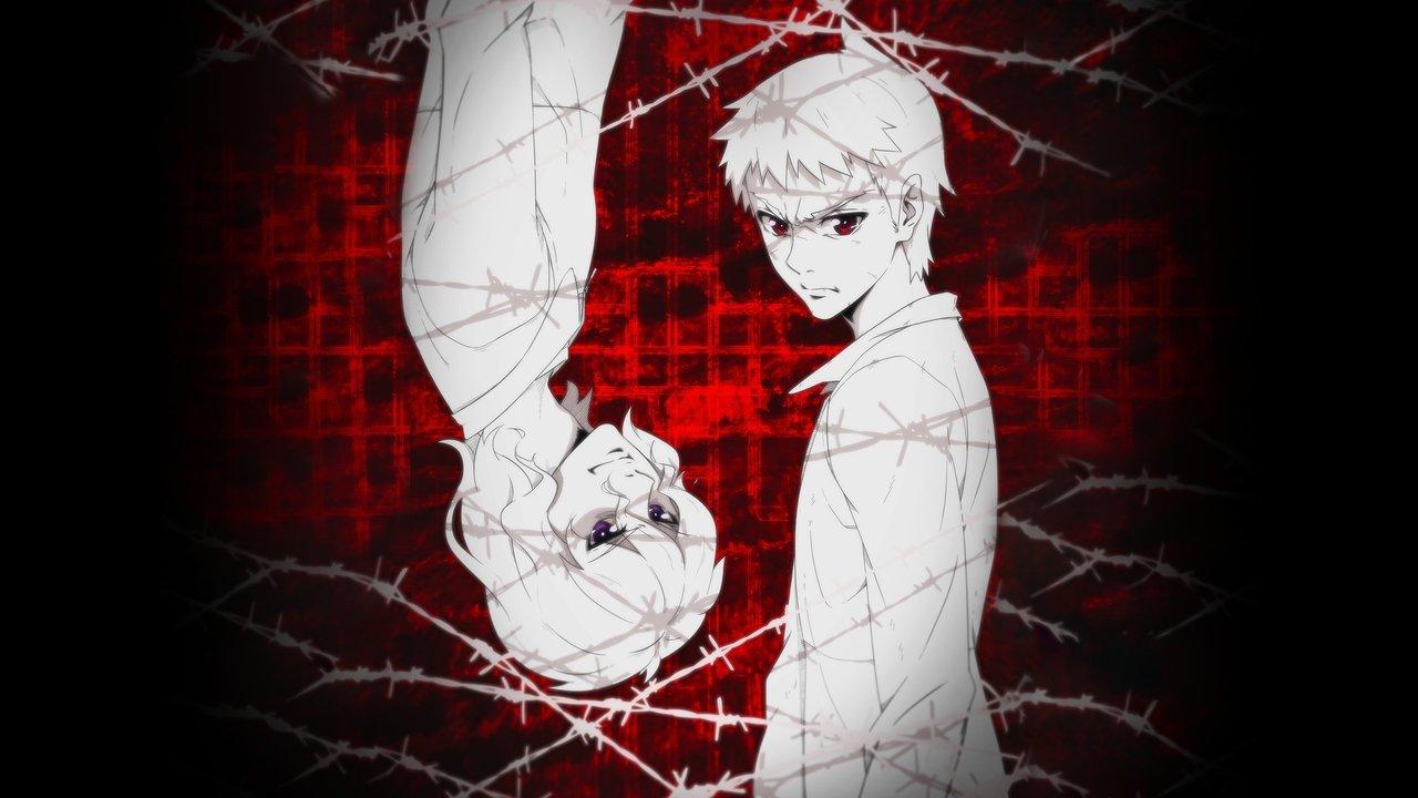 Evil or Live backdrop