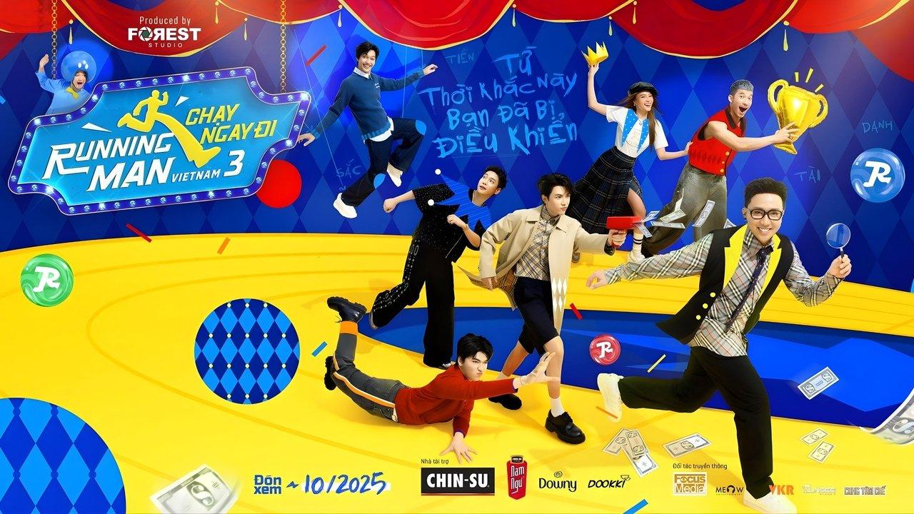 Running Man Vietnam backdrop