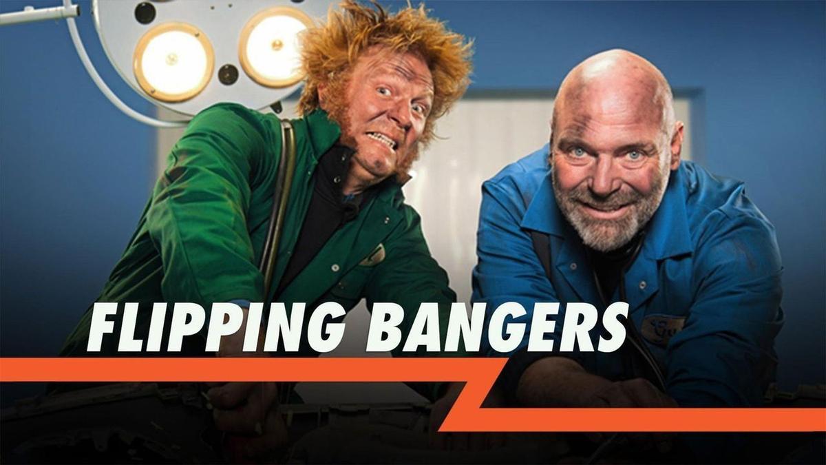 Flipping Bangers backdrop