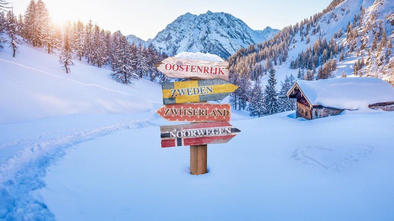 Winter vol Liefde backdrop