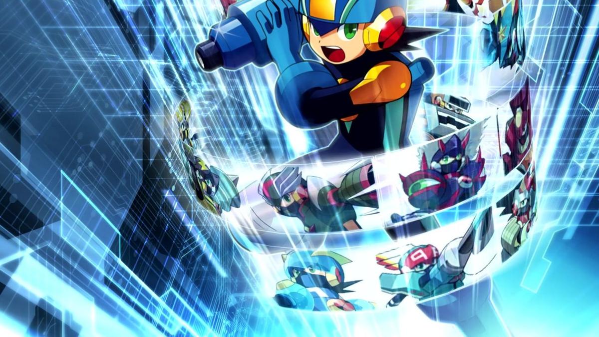 MegaMan NT Warrior backdrop