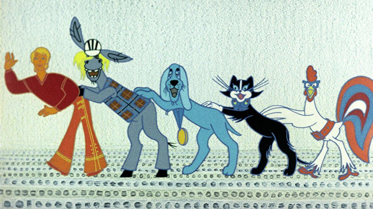 The Bremen Town Musicians backdrop