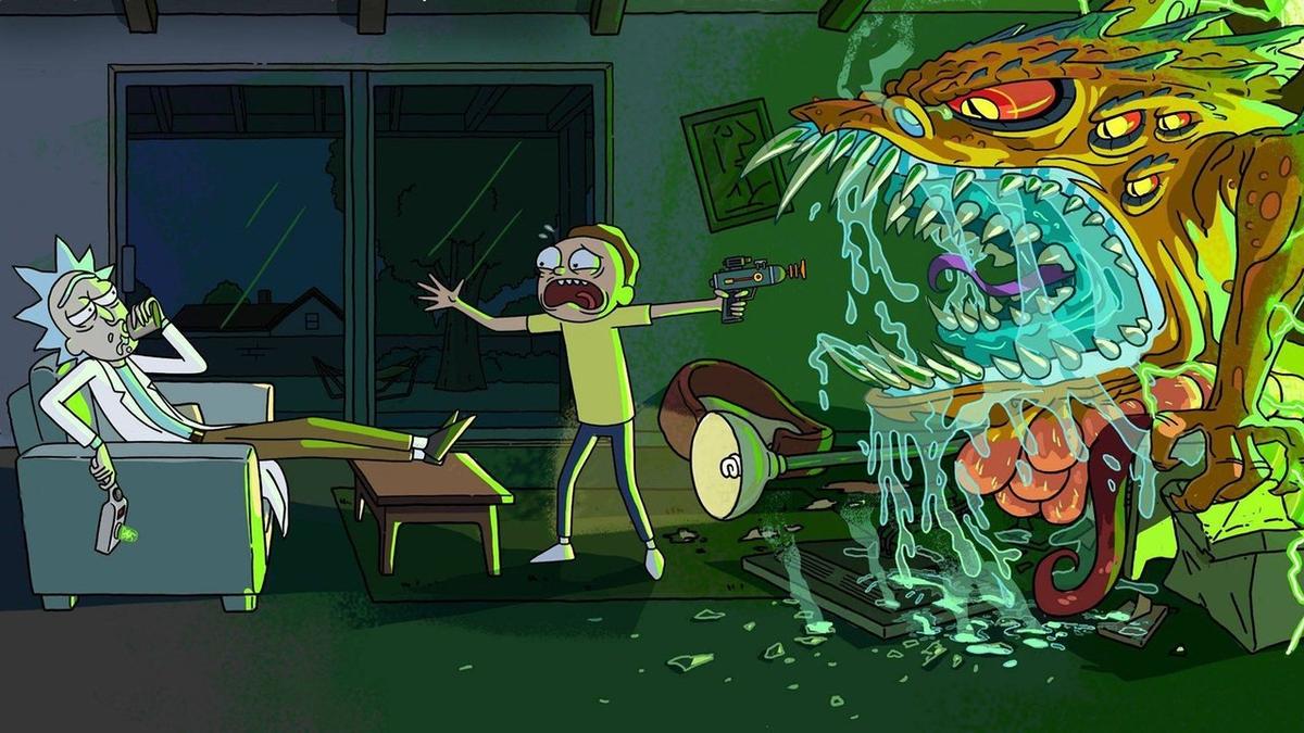 Rick and Morty backdrop