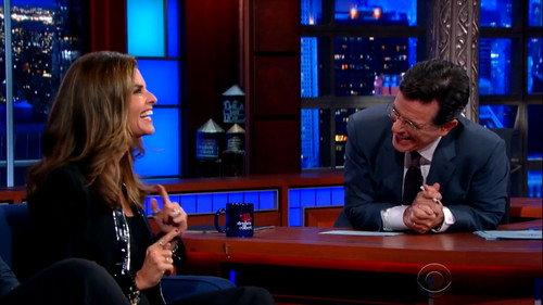 The Late Show with Stephen Colbert Season 1 Episode 13 - Andrew Sullivan, Maria Shriver, Jim Gaffigan, Archbishop Thomas Wenski, YMCA Jerusalem Youth Chorus, the Choir of St. Jean Baptiste