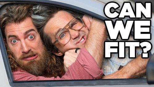 Good Mythical Morning Season 23 Episode 22 - Try To Squeeze Into This Challenge