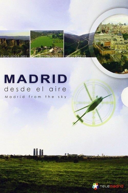 Madrid from the sky poster
