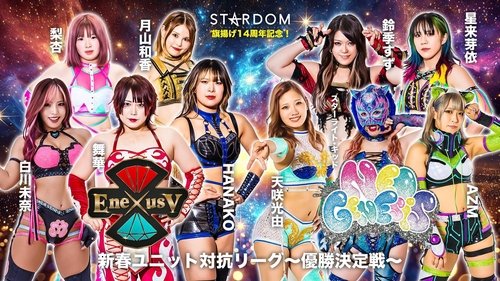 Background image for Stardom 14th Founding Anniversary ~ New Year Unit Competition League Championship Match