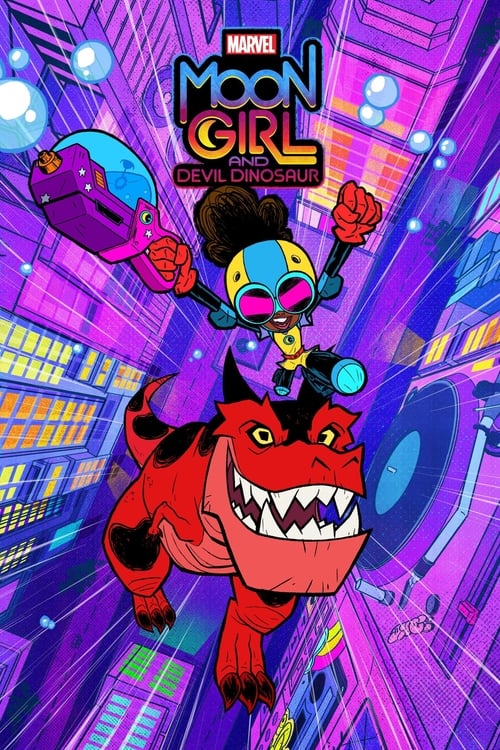 Show cover for Marvel's Moon Girl and Devil Dinosaur